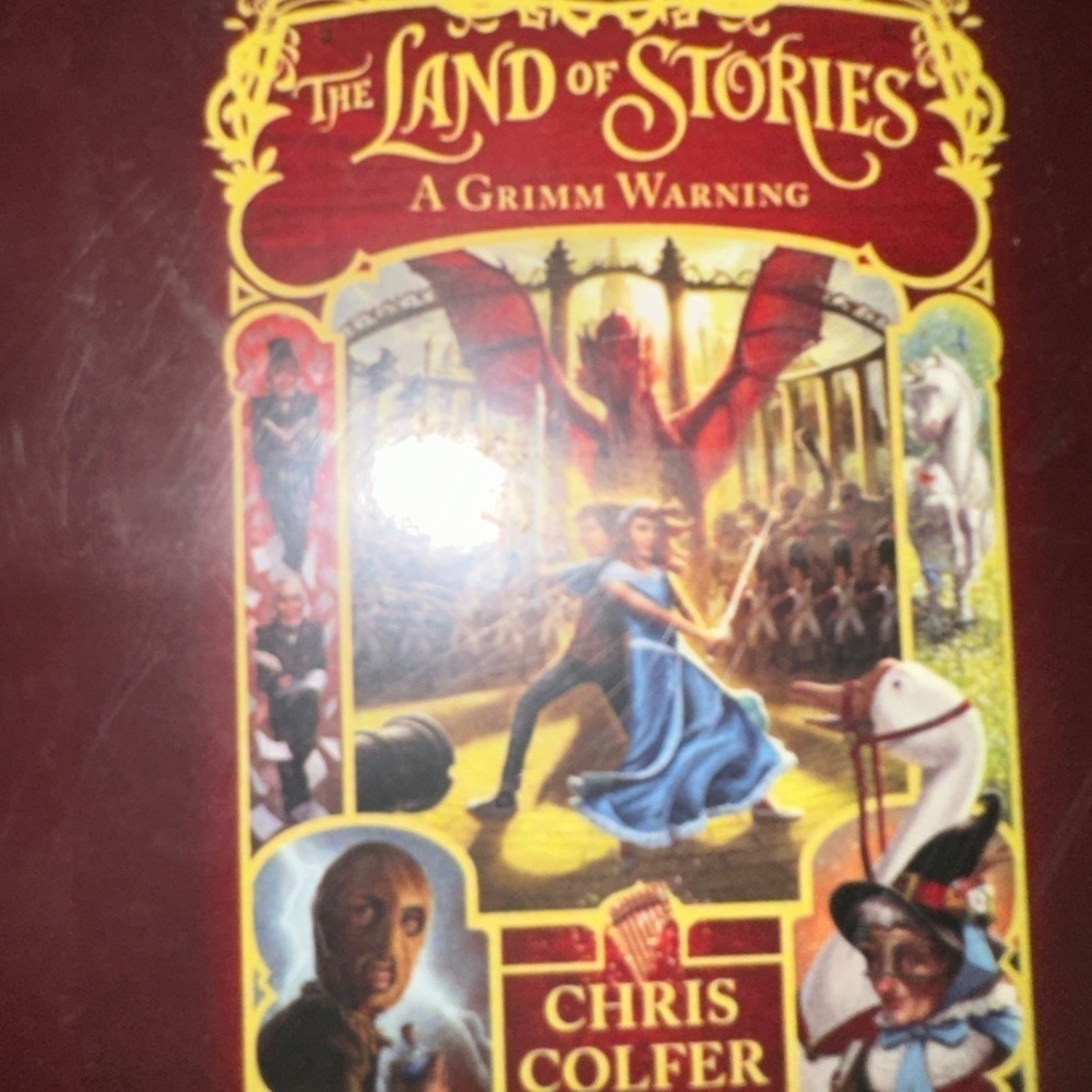 Chris Colfer A Grim Warning The Land of Stories 9 CDs FLAWS